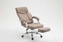 CLP Bürostuhl BIG IOWA Mit Stoffbezug, Chefsessel Mit Fußstütze, Max. Belastbar Bis 136 Kg, Höhenverstellbar -Heimische Küche Geschäft 8600246500 1918690124 prod 006