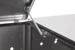 CLP Mülltonnenverkleidung Nelli Aus Aluminium I Mülltonnenbox Anthrazit I Unterstand Für 2-3 Mülltonnen Bis 240 Liter -Heimische Küche Geschäft 8600246500 306666 prod 004