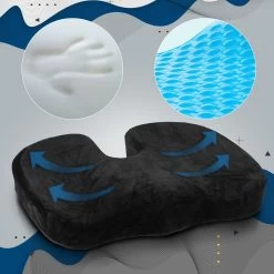 CLP Ergonomisches Sitzkissen I Orthopädisches Stuhlkissen Mit Kühlendem Gel -Heimische Küche Geschäft 8600246500 316787 prod 003