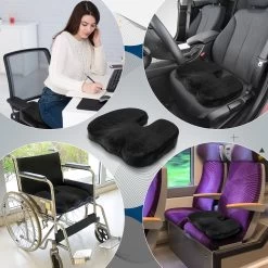 CLP Ergonomisches Sitzkissen I Orthopädisches Stuhlkissen Mit Kühlendem Gel -Heimische Küche Geschäft 8600246500 316787 prod 006