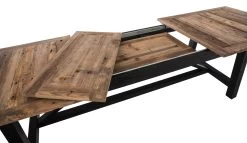 CLP Esszimmertisch Slidell Aus Ulmenholz | Ausziehbarer Holztisch I Massiv I Für Bis Zu 10 Personen -Heimische Küche Geschäft 8600246500 318030 prod 005