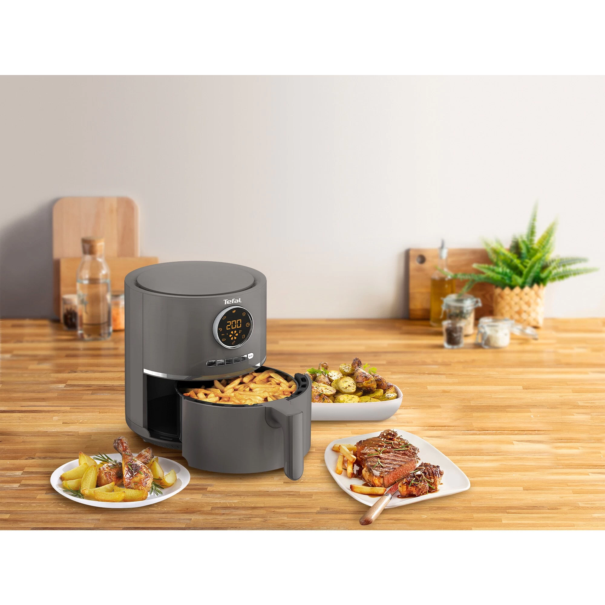 Tefal Heißluftfritteuse Ultra Fry Digital EY111B 6 Tefal Heißluftfritteuse Ultra Fry Digital EY111B – Bild 4