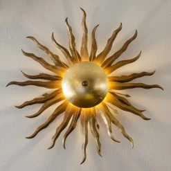 S.luce Diator XL Handgeschmiedete Sonne Rost- & Goldfarben -Heimische Küche Geschäft 8600278100 28327 prod 004