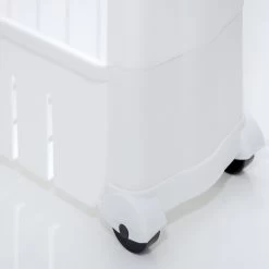 4er Nischenregal 12,5 Cm Schiebewagen Nischenwagen Kitchen Trolley Weiß Ablage -Heimische Küche Geschäft 8600295800 4313 prod 006