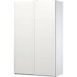 Kleiderschrank Veto 2 Türen Schwebetürenschrank Schlafzimmer Schrank Weiss