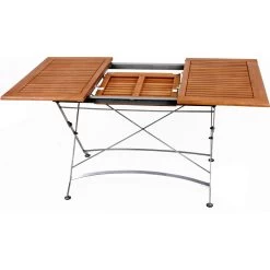 5tlg. Holz Tischgruppe Gartenmöbel Gartentisch Stuhl Garten Klappstuhl Tisch -Heimische Küche Geschäft 8600296500 31732 prod 004