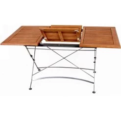 5tlg. Holz Tischgruppe Gartenmöbel Gartentisch Stuhl Garten Klappstuhl Tisch -Heimische Küche Geschäft 8600296500 31732 prod 005