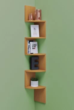 Eckregal Wandregal Regal Bücherregal Wandboard Hängeregal Küchenregal Buche -Heimische Küche Geschäft 8600296500 42129 prod 002