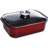 SSW Gusto Schlemmerbräter Mit Aroma-Glasdeckel, Aluminium, 7l, Rot -Heimische Küche Geschäft 8600298500 87742 prod 001