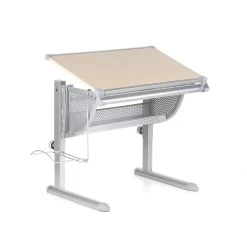 Kinderschreibtisch BELIA Melaminharzbeschichtete Spanplatte, Gestell Pulverbeschichteter Stahl Hjh OFFICE -Heimische Küche Geschäft 8600313100 705110 prod 006