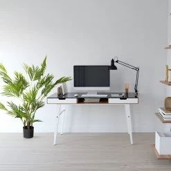 Kunstpflanze ARECA I Kunststoff, Stoff Hjh OFFICE -Heimische Küche Geschäft 8600313100 871010 prod 004