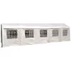 DEGAMO Seitenplane Für Partyzelt, Länge 10 Meter, PVC Weiß Mit Fenstern -Heimische Küche Geschäft 8600319700 62479858 prod 001