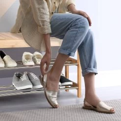 Relaxdays Bambus Schuhregal Mit Sitzfläche -Heimische Küche Geschäft 8600323900 100215660 prod 005