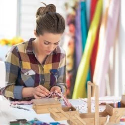 Relaxdays Nähkästchen Klein Aus Bambus -Heimische Küche Geschäft 8600323900 100222040 prod 003