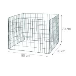 Relaxdays Komposter Metall 3er Set -Heimische Küche Geschäft 8600323900 100295590 prod 004