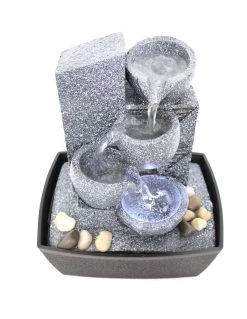 Zimmerbrunnen Tischbrunnen Dekobrunnen FoBucket Mit LED 10526 -Heimische Küche Geschäft 8600326800 738 prod 003