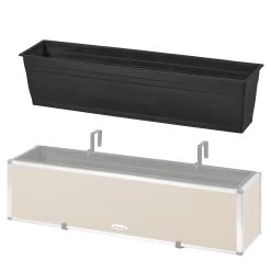 AMARE Pflanzkübel Lederoptik Pflanzgefäß -Heimische Küche Geschäft 8600335500 4250 1011 112 prod 003