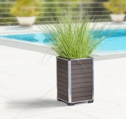 Gartenfreude Pflanzgefäß WPC Pflanzkübel -Heimische Küche Geschäft 8600335500 4450 1005 003 prod 006