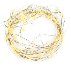 AMARE Lichterkette LED Lichterschweif Warmweiß Dimmbar