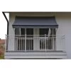 Angerer Klemmmarkise Dunkelgrau 250 Cm Balkonmarkise Markise Balkon Handkurbel -Heimische Küche Geschäft 8600335800 25904 prod 001