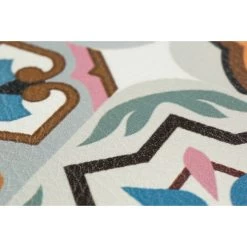 HOMCOM Läufer Pflegeleicht Blau, Grau 150 X 50 X 0,5 Cm | Küchenläufer Küchenteppich Läufer Teppich Flurteppich Flurläufer -Heimische Küche Geschäft 8600336600 4110123 prod 003