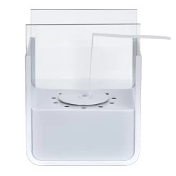 HOMCOM Bio-Ethanol Tischkamin Weiß 20 X 15 X 25 Cm (BxTxH) | Standkamin Ethanol-Kamin Tischkamin Bio-Ethanol -Heimische Küche Geschäft 8600336600 820 172WT prod 006