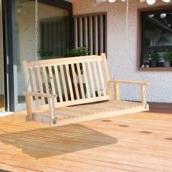 Outsunny Hängebank Mit Ketten 117 X 69 X 60 Cm (LxBxH) | Gartenschaukel Hollywoodschaukel Hängeschaukel -Heimische Küche Geschäft 8600336600 84A 153ND prod 003