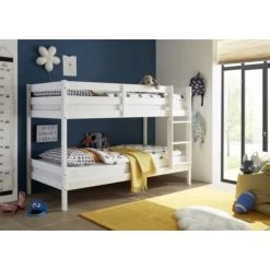 Etagenbett Alain Kiefer Massiv Weiß Nach Den Sicherheits-Normen EN 747-1 Und 747-2 Geprüft -Heimische Küche Geschäft 8600341000 7779 prod 004