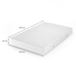 VitaliSpa® 7 Zonen Kaltschaum Matratze 140x200 Cm H2 Marken Schaumkern 20 Cm -Heimische Küche Geschäft 8600343700 12580 prod 003