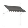 Klemmmarkise 250x120cm Balkonmarkise Einrollbar Handkurbel Markise Mit Gestell -Heimische Küche Geschäft 8600343700 31208 prod 001