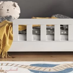 VITALISPA Rausfallschutz Für Kinderbett Bettschutzgitter Bettgitter 120cm Holz -Heimische Küche Geschäft 8600343700 32948 prod 006