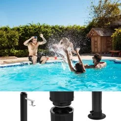 Solardusche 35 Liter Gartendusche Mit Fußdusche Dusche Pooldusche Mit Duschkopf -Heimische Küche Geschäft 8600343700 34617 prod 005