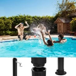 Solardusche 35 Liter Gartendusche Mit Fußdusche Dusche Pooldusche Mit Duschkopf -Heimische Küche Geschäft 8600343700 34617 prod 006