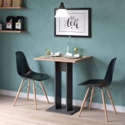 Vicco Säulentisch Esstisch Küchentisch Ewert Anthrazit Goldkraft Esszimmer Tisch -Heimische Küche Geschäft 8600343700 36916 prod 004