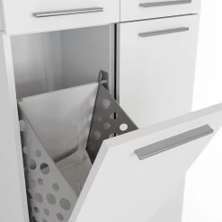 Vicco Kleiderschrank Schlafzimmerschrank Wäscheschrank Olaf Weiß Wäschekorb -Heimische Küche Geschäft 8600343700 37862 prod 005