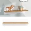 VitaliSpa Wandregal Hängeregal Ablageregal Malia Weiß Eiche Modern 70x20 Cm Kinderzimmer Regal Babyzimmerregal Kindermöbel Babymöbel Ablage Aufbewahrung -Heimische Küche Geschäft 8600343700 38156 prod 001