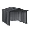 Juskys Mähroboter Garage Mit Satteldach | Rasenmäher Dach Carport Aus Metall | 86 × 98 × 63 Cm -Heimische Küche Geschäft 8600348200 65251997 prod 001
