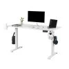 Makika Höhenverstellbarer Schreibtisch Elektrisch 140 X 70 Cm - Weiß -Heimische Küche Geschäft 8600348300 10032 prod 001