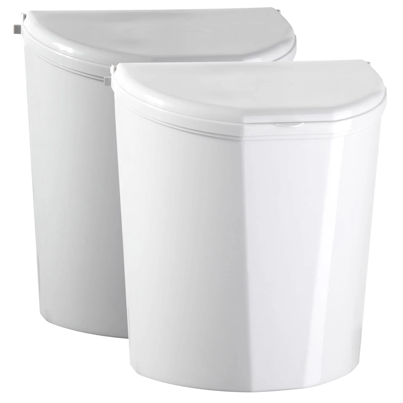 BRUNNER Pillar XL Abfalleimer Halterung Müll Tonne Eimer Kompakt Caravan Camping Farbe: Weiß 3 BRUNNER Pillar XL Abfalleimer Halterung Müll Tonne Eimer Kompakt Caravan Camping Farbe: Weiß