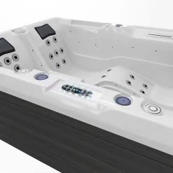 TroniTechnik Outdoor Whirlpool Elba Inkl. Heizung, Hydromassage, Bluetooth Und Farblicht -Heimische Küche Geschäft 8600355400 5467 mfn prod 005