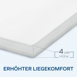 MLILY Mlily Matratzentopper Visko » AirCell Memory«, 4cm Dick -Heimische Küche Geschäft 8600358700 24141 prod 006