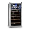Vivo Vino Weinkühlschrank 52 Liter 18 Flaschen LED Schwarz