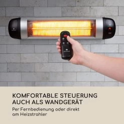 Rising Sun Infrarot-Heizstrahler 3 Leistungsstufen 850/1650/2500W IP34 -Heimische Küche Geschäft 8600359300 12242 prod 004