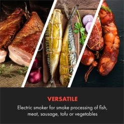 Flintstone Räucherofen | 1600 W | Integriertes Thermometer | Black Stainless Steel | Elektrisch -Heimische Küche Geschäft 8600359300 12361 prod 006