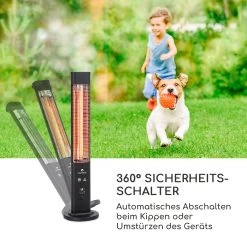 Heat Guru Plus In & Out Heizstrahler 1200W 3 Heizstufen Fernbedienung -Heimische Küche Geschäft 8600359300 12614 prod 005