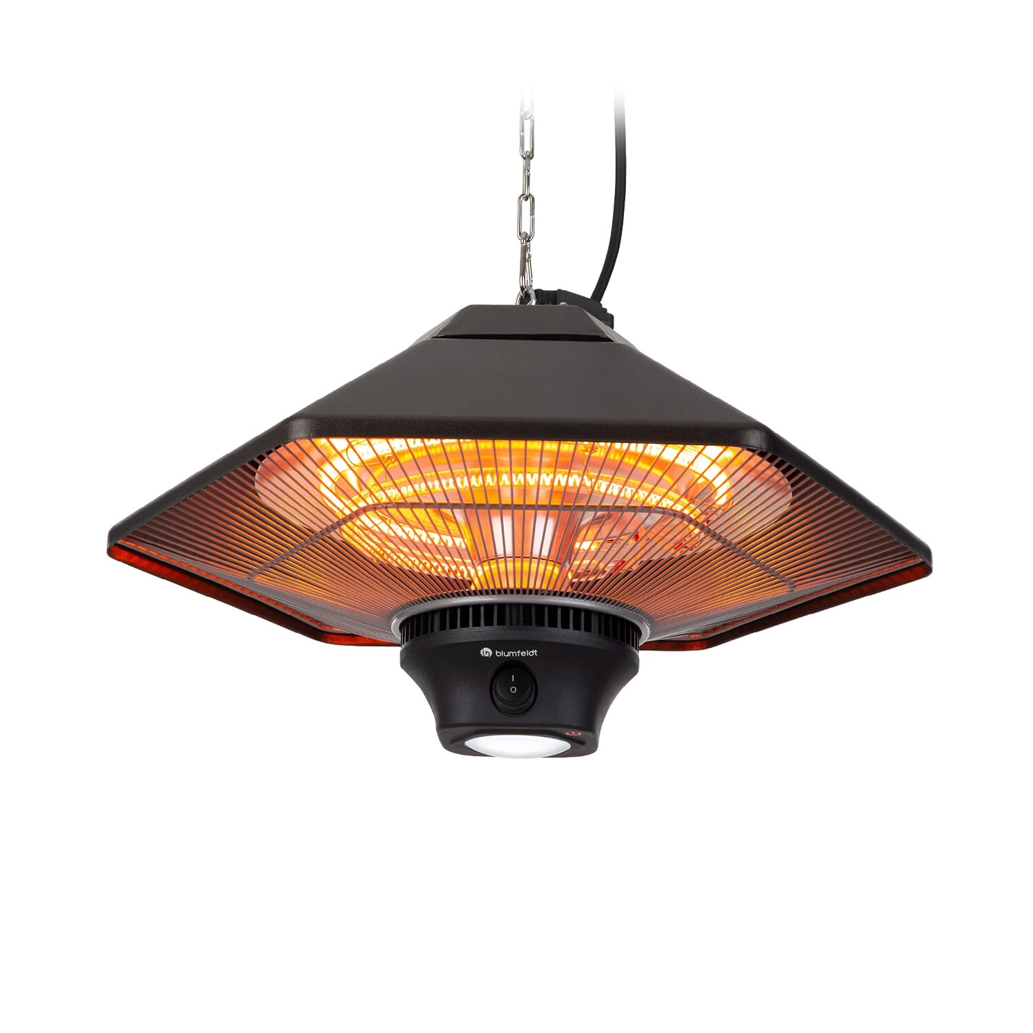 Heat Hexa Infrarot-Heizstrahler 800/1200/2000W Halogen IP34 LED 3 Heat Hexa Infrarot-Heizstrahler 800/1200/2000W Halogen IP34 LED