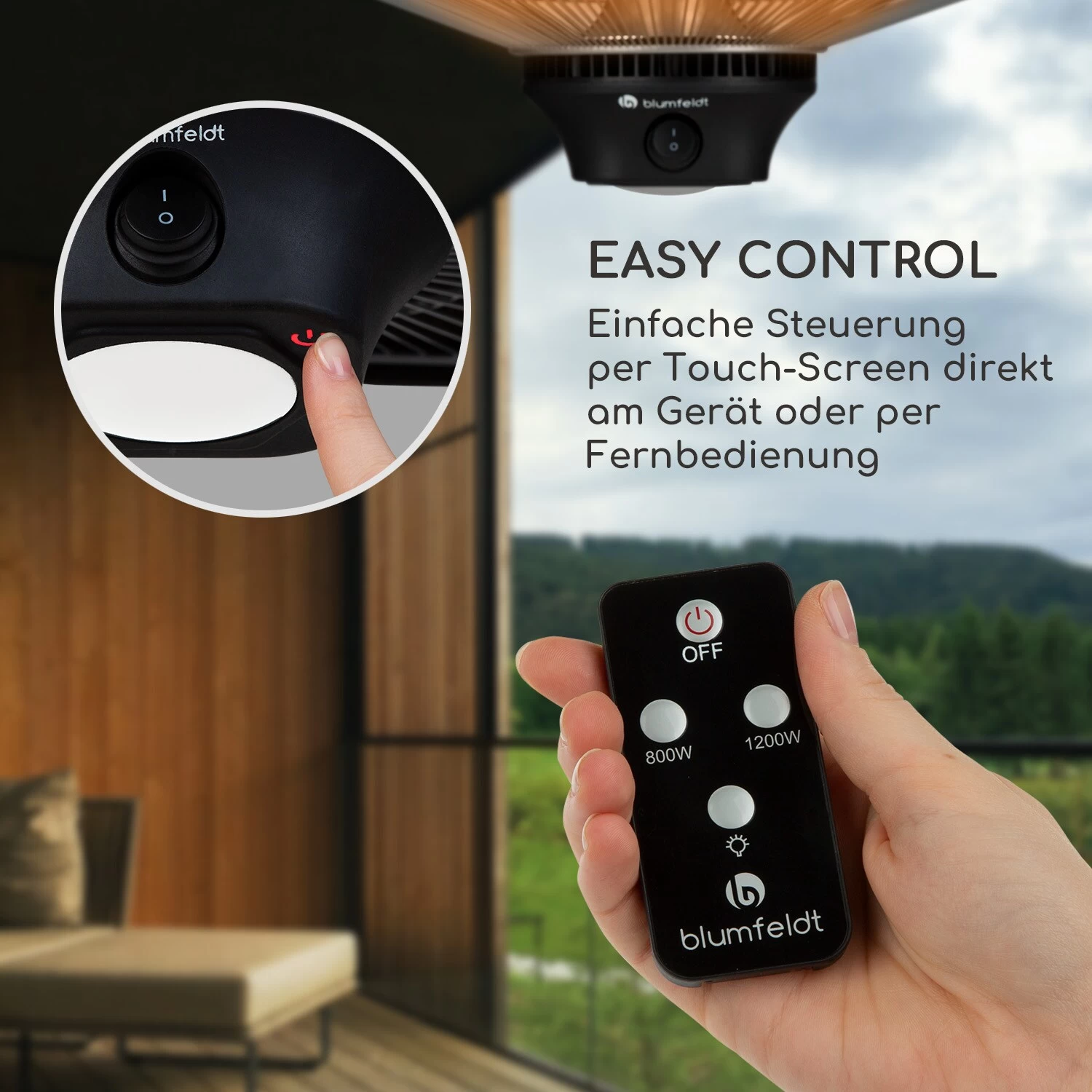 Heat Hexa Infrarot-Heizstrahler 800/1200/2000W Halogen IP34 LED 6 Heat Hexa Infrarot-Heizstrahler 800/1200/2000W Halogen IP34 LED – Bild 4