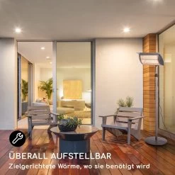Heat Guard Focus Terrassenheizstrahler IR ComfortHeat 1000/2000W -Heimische Küche Geschäft 8600359300 4683 prod 003