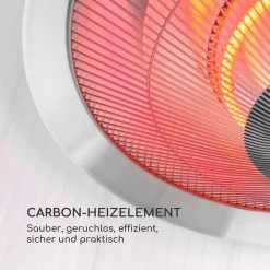 Venice Heat Terrassenheizstrahler 800/1000/1800W Fernbedienung Schwarz -Heimische Küche Geschäft 8600359300 9634 prod 004
