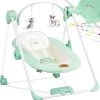 KIDIZ® Babywippe Babyschaukel Mit 5 Geschwindigkeitseinstellungen Zusammenklappbarer Baby Wippe Schaukel Babyhochstuhl Mit Spielbogen Spielzeugen 5 Beruhigende Naturgeräusche Neugeborene -Heimische Küche Geschäft 8600364700 22653 prod 001